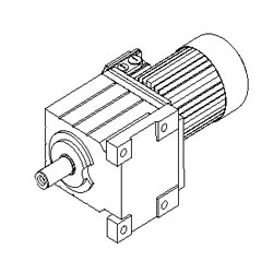 Lenze Gearbox Mount Position E - B7